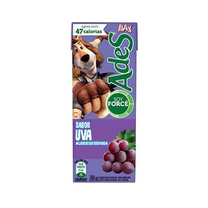 Bebida à Base de Soja ADES Sabor Uva 200ml
