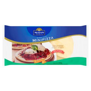 Massa para Minipizza Mezzani Pacote 400g