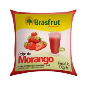 Polpa de Fruta BRASFRUT Morango 100g