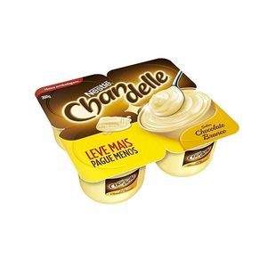 Sobremesa Cremosa CHANDELLE Chocolate Branco 360g