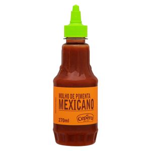 Molho de Pimenta Mexicana Sabores Cepêra Squeeze 270ml