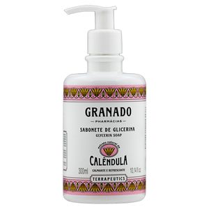 Sabonete Líquido de Glicerina Calêndula Granado Terrapeutics Frasco 300ml