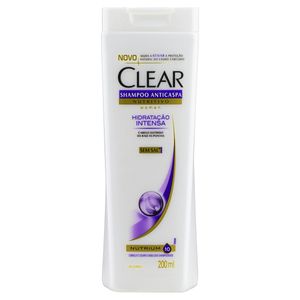 Shampoo Anticaspa Clear Women Hidratação Intensa Frasco 200ml