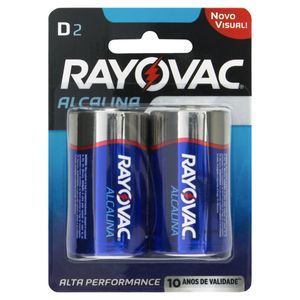 Pilha Grande RAYOVAC 2un