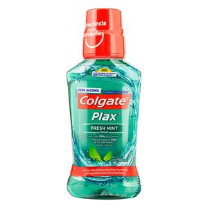 Enxaguante Bucal Zero Álcool Fresh Mint Colgate Plax Frasco 250ml