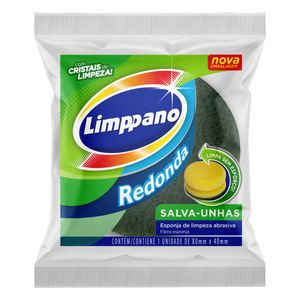 Esponja de Limpeza Salva-Unhas Redonda Limppano