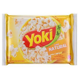 Pipoca para Micro-Ondas Natural Yoki Pacote 100g