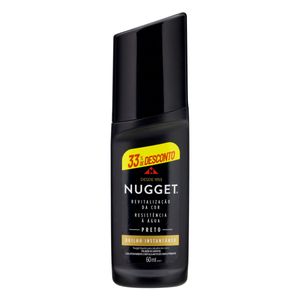 Polidor de Sapato Líquido Preto Nugget Frasco 60ml Grátis 33% de Desconto