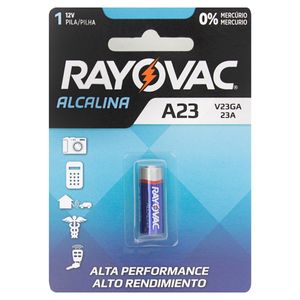 Pilha Alcalina A23 Rayovac 12V