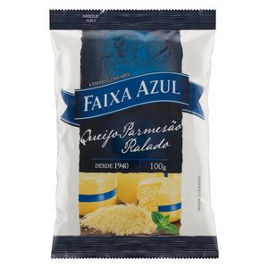 Queijo Parmesão Ralado Faixa Azul Pacote 100g