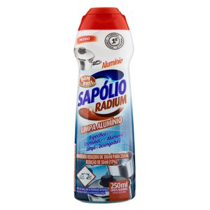 Saponáceo Cremoso Limpa Alumínio Sapólio Radium Squeeze 250ml