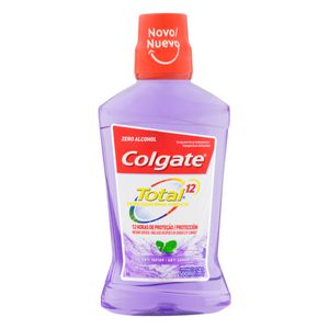 Enxaguante Bucal Antibacteriano Zero Álcool Colgate Total 12 Frasco 500ml