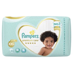 Fralda Descartável Infantil Pampers Premium Care XXG Pacote 24 Unidades