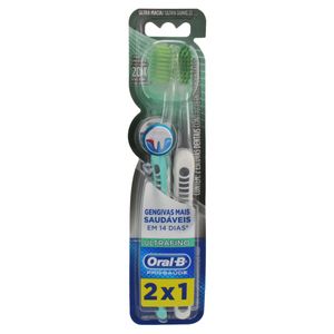 Pack Escova Dental Ultramacia Ultrafino Oral-B Pro-Saúde 2 Unidades