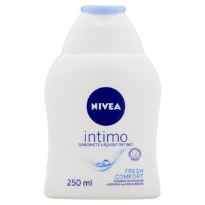 Sabonete Líquido Íntimo Nivea Fresh Comfort Frasco 250ml