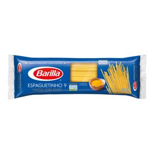 Massa Espaguetinho 9 com Ovos  BARILLA 500g