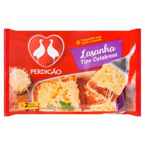 Lasanha Calabresa Perdigão Pacote 600g