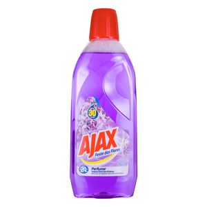 Limpador Perfumado Flores de Lavanda Ajax Festa das Flores Frasco 500ml