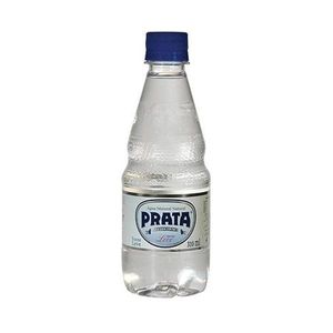 Água Mineral Sem Gás Natural PRATA Leve Vidro 300ml