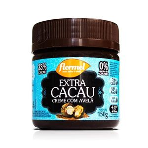 Creme de Avelã Extra Cacau FLORMEL Pote 150g