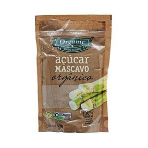 Açúcar Mascavo Orgânico ORGANIC Pacote 500g