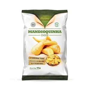 Chips de Mandioquinha FHOM MANDIOQUINHA Pacotinho 45g