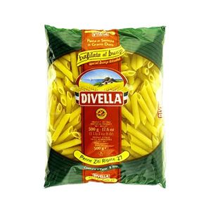 Massa Penne DIVELLA Rigate Bronzo Pacote 500g
