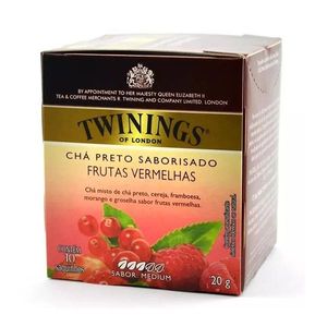 Chá Preto TWININGS Frutas Vermelhas Caixa 20g