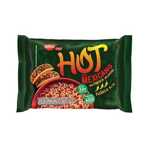 Macarrão Instantâneo NISSIN MIOJO LÁMEN Hot Mexicano Pacote 85g