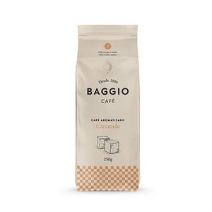 Café Torrado e Moído Aromatizado Caramelo BAGGIO 100% Arabica Pacote 250g