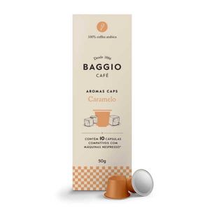 Café Aromas Caps Caramelo BAGGIO Pacote 50g