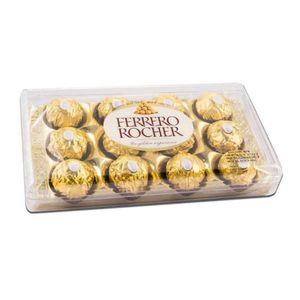 Chocolate ao Leite e Pedaços de Avelãs FERRERO ROCHER Caixa 150g