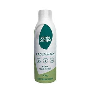 Iogurte VERDE CAMPO Lactobacillus Tradicional Garrafa 500g