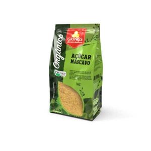 Açúcar Mascavo Orgânico GRINGS Pacote 500g