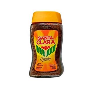 Café Solúvel SANTA CLARA Clássico Pote de Vidro 100g