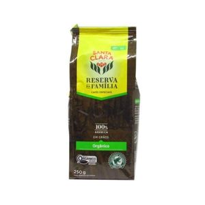 Café Torrado em Grãos para máquinas de café espresso SANTA CLARA Pacote 1kg