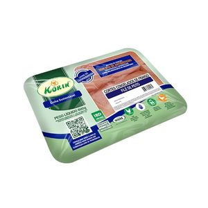 Filezinho de Frango Sassami KORIN Sem Transgênicos Bandeja 600g