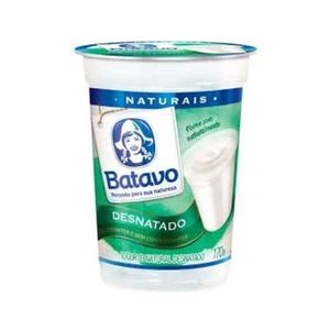 Iogurte natural desnatado Batavo 170g