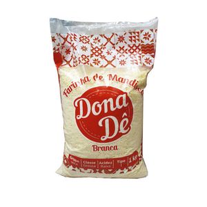 Farinha de Mandioca Branca DONA DÊ Tipo 1 Pacote 1kg