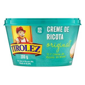 Creme de Ricota Tirolez Pote 200g