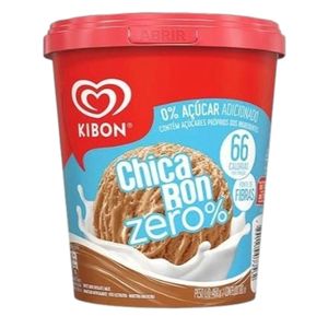 Sorvete Zero Açucar Chicabon Kibon Pote  800ML