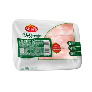 Filé Coxa e Sobrecoxa de Frango  DaGranja Bandeja  600G