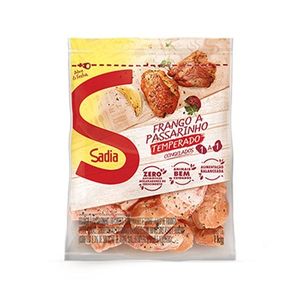 Frango à Passarinho Temperado Sadia Pacote 1kg