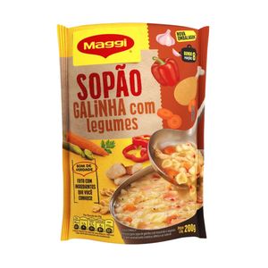 Sopão Galinha com Legumes Maggi Sachê 200g