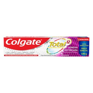 Creme Dental Professional Gengiva Saudável Total 12 Colgate 140g