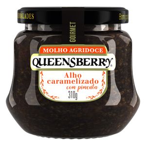 Molho Agridoce Alho Caramelizado QUEENSBERRY Gourmet Pote 310g