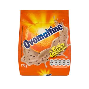 Achocolatado OVOMALTINE Flocos Crocantes Sachê 190g