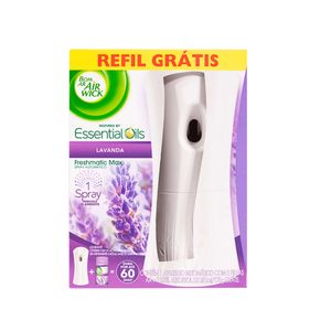 Odorizador de Ambiente Automático Lavanda Freshmatic Max BOM AR Air Wick Caixa Grátis Refil 250ml