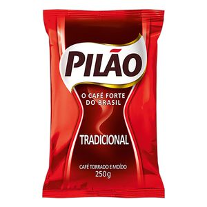 Café Torrado e Moído PILÃO Tradicional Pacote 250g