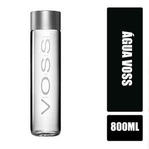 Água Mineral Sem Gás VOSS Garrafa 800ml